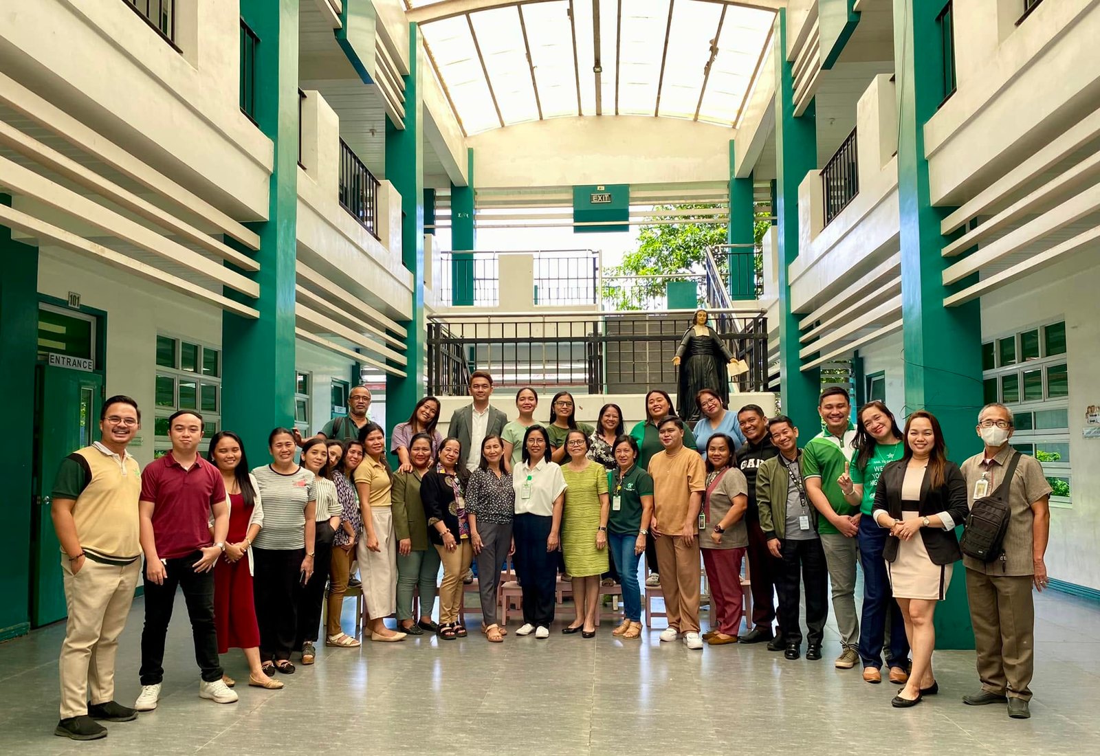 De La Salle John Bosco College faculty and staff
